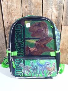 lot 100 image: Jurassic World Backpack Set