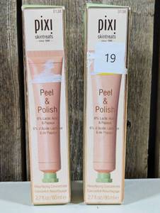 lot 13 image: Pixi Skintreats Peel and Polish - 2.71 fl oz (set of 2)