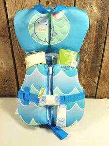 lot 39 image: Speedo Infant Life Vest - Blue Shark