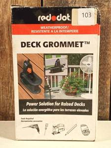 lot 110 image: Deck Grommet - Black