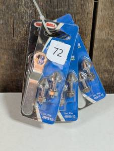 lot 118 image: Bell Automotive 22-1-45915-8 Anti-Theft License Plate Fastener (set of 4)