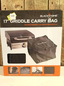 lot 228 image: Blackstone 17 Griddle Carry Bag Cover - Black