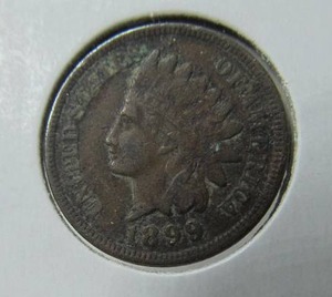 lot 7 image: 1899 Indian Head Full Liberty Penny