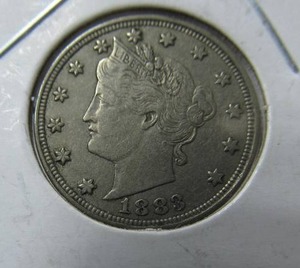 lot 14 image: 1883 Liberty Victory Nickel