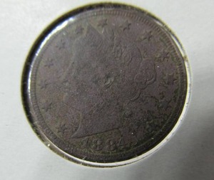 lot 18 image: 1884 Liberty Victory Nickel Rare