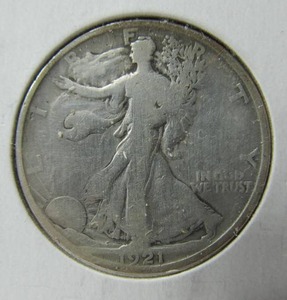 1921 Walking Liberty Half Dollar