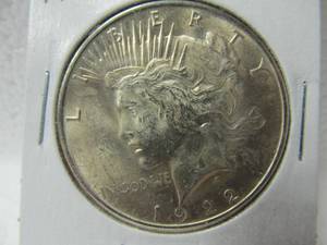 lot 48 image: 1922 Silver Peace Dollar