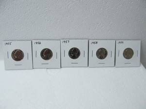 lot 63 image: 5 Nickels  (Proofs)