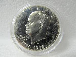 lot 67 image: 1976 Eisenhower Dollar Proof