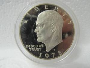 lot 69 image: 1978 Eisenhower Dollar Proof