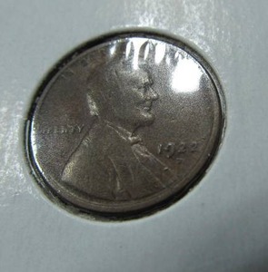 lot 98 image: 1922 D Lincoln Penny Rare