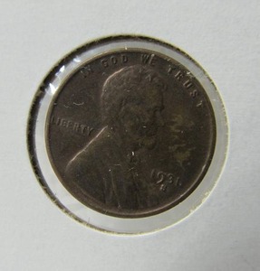 lot 100 image: 1931 S V.F. Lincoln Penny Rare