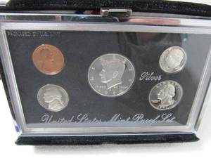 lot 132 image: 1997 Mint Premier Silver Proof Set
