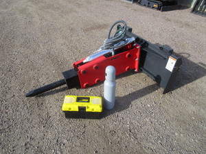 lot 65 image: Raytree Skid Steer Concrete Breaker