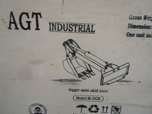 lot 154 image: AGT Mini Skid Steer Backhoe Arm