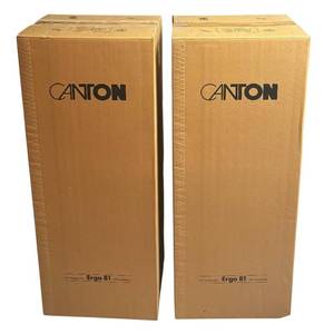 lot 5R image: RR - Two New Canton Ergo 81 HiFi Loudspeakers