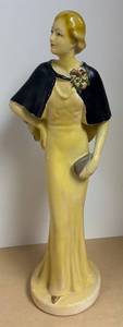 lot 35R image: LLR - Vintage Art Deco Lovely Lady Figurine