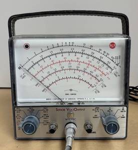 lot 46R image: LLR - Vintage RCA Senior Voltohmyst WV-98C Volt-Ohm Meter (VOM)
