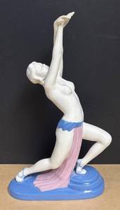 lot 51R image: Moriyama Ceramic Art Deco Dancer Sculpture