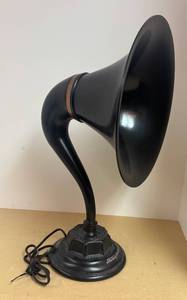 lot 71R image: O - Reichmann Thorola Junior Horn Speaker - Vintage Inch Antique Radio Accessory