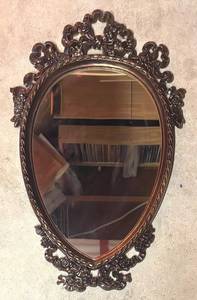 lot 90R image: FR - Vintage Wall Mirror - Ornate Frame