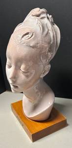 lot 152R image: O - Domenico Matteucci Ceramic Bust