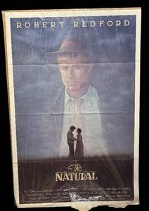 lot 154R image: FR - Vintage Robert Redford The Natural Promotional Unframed Print