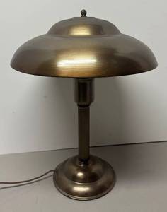 lot 205R image: LLR - Bert Dickerson Style Table Lamp  Art Deco Desk Lamp
