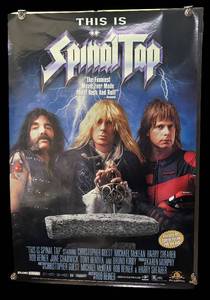 lot 215R image: RR - Spinal Tap Unframed Poster