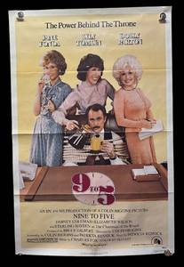 lot 235R image: RR - 9 to 5 Unframed Poster