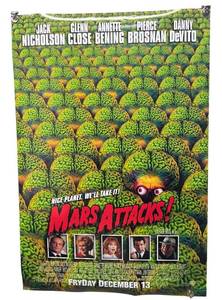 lot 236R image: RR - Mars Attacks Unframed Poster