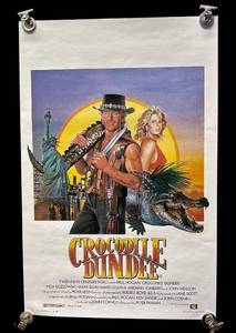 lot 260R image: RR - Crocodile Dundee Unframed Poster