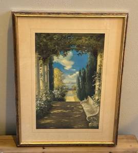 lot 54J image: DR - Atkinson Fox Vintage Framed Print