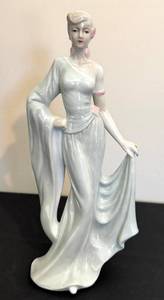lot 72D image: DR - Hungarian Art Deco Porcelain Figurine, Unmarked