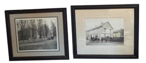 lot 98D image: DR - Antique Black-and-White Framed Photographs (Lot of 2)