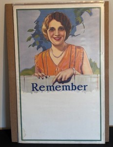 lot 99D image: DR - Donaldson Litho Co. Newport KY - Vintage Lithograph Remember No. 5930