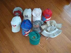 lot 14 image: Lot of (8) Ballcaps and (2) Sunhats
