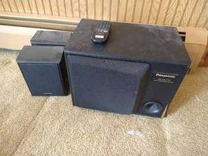 lot 49 image: Panasonic Speakers