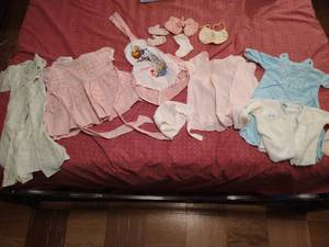 lot 128 image: Vintage Baby Clothes
