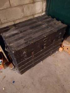 lot 210 image: Antique Chest