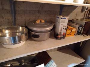 lot 230 image: Mixed Lot - Springform Pan, Chopper, Toaster, Mixer, Etc.