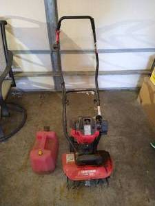 lot 246 image: Craftsman Tiller with 29 CC Gas Engine