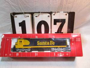 lot 107 image: Atlas Santa Fe Locomotive Engine #8015