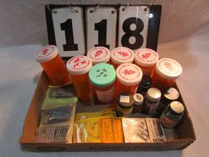lot 118 image: Box of Misc Parts and Pieces