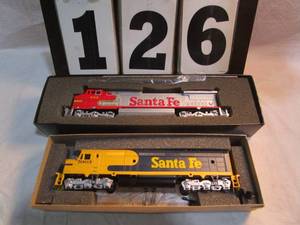 lot 126 image: 2 Santa Fe Engine
