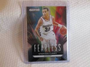 lot 15 image: 2024 Prizm Stephen Curry Fearless C...