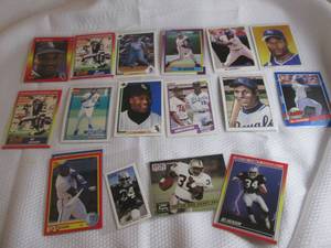 lot 27 image: Assorted Bo Jackson Cards...