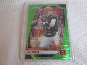 lot 41 image: 2024 Prizm Joe Burrow Green Card...