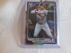lot 53 image: 2024 Bowman Aaron Judge Chrome Card...