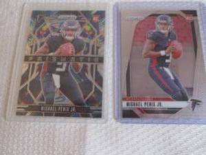 lot 77 image: 2024 Prizm Michael Penix JR Rookie ...